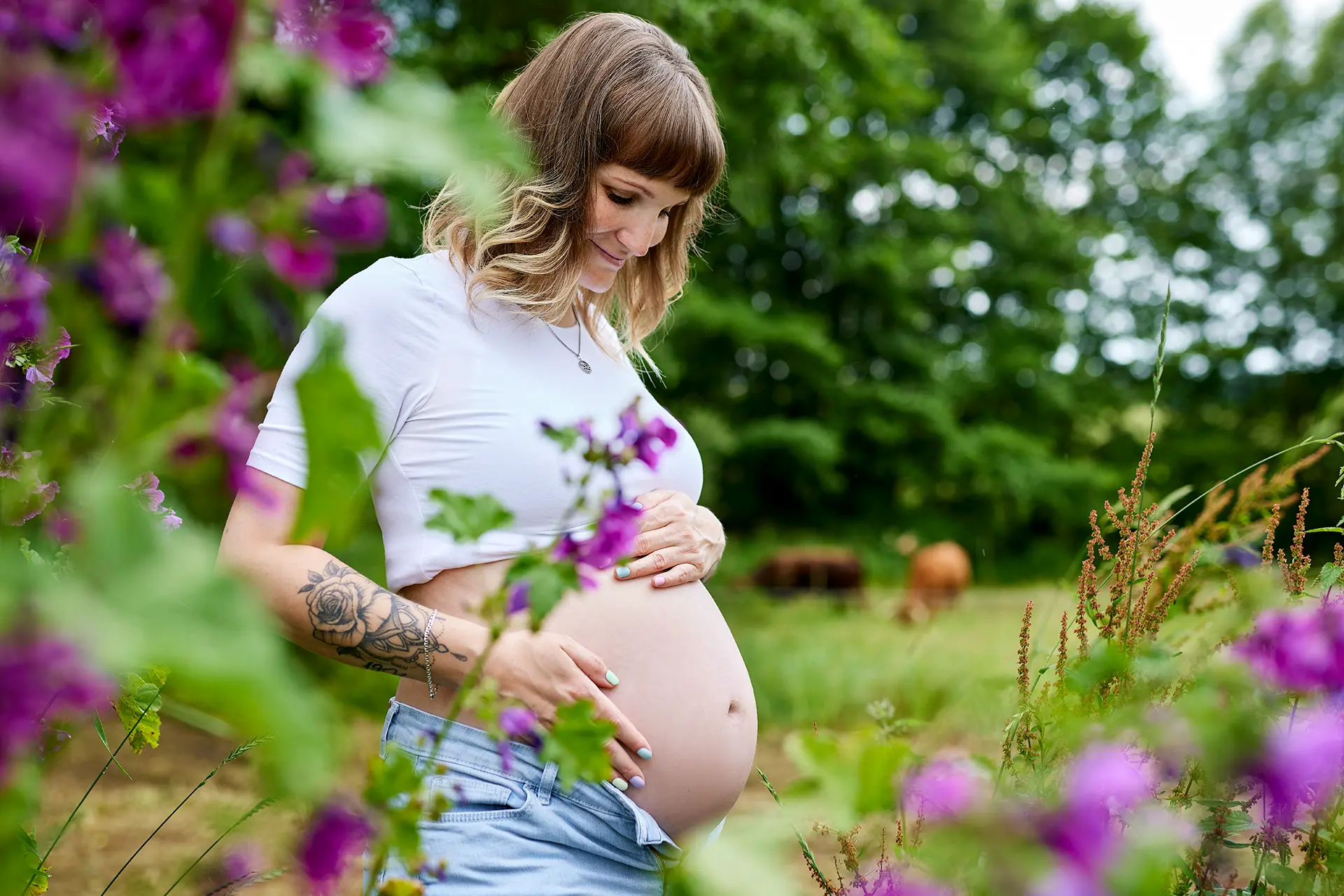Babybauch Fotografie